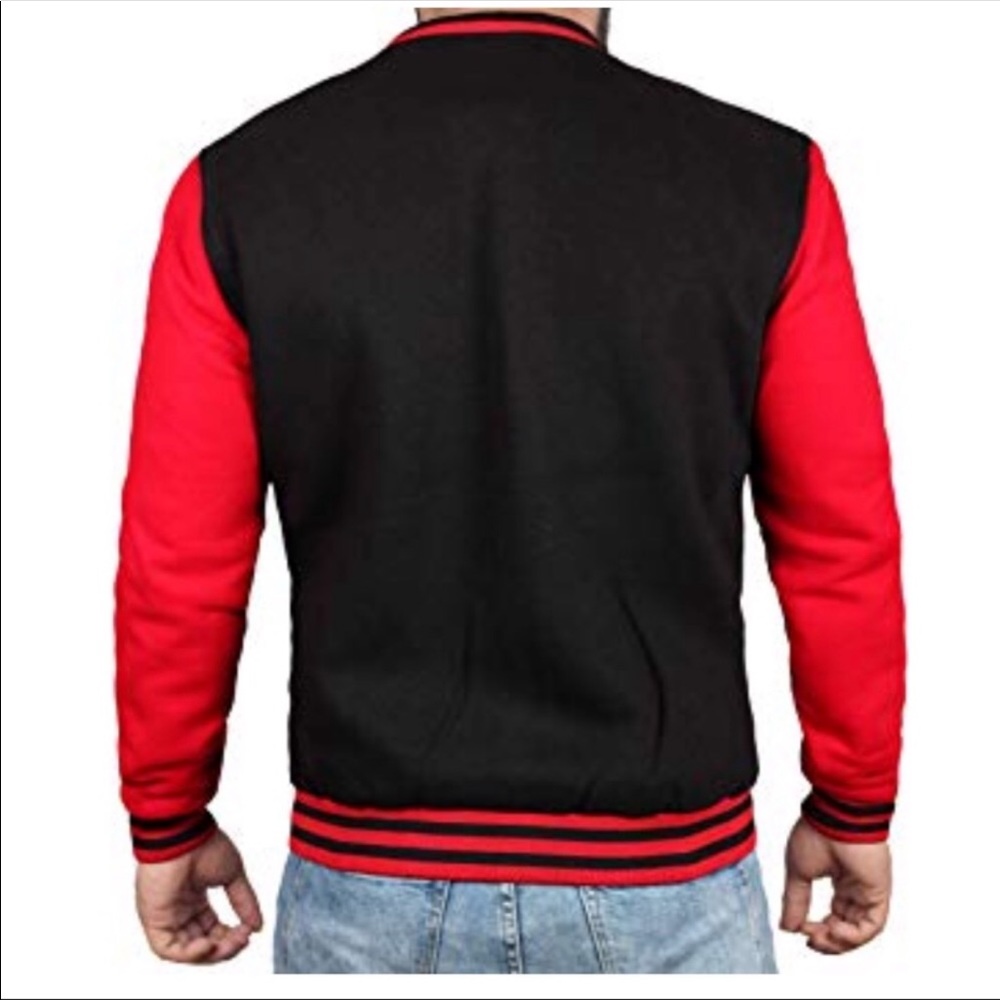 ๐ Decrum bomber varsity jacket new - Picture 4 of 6